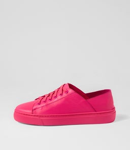 OSKHER HOT PINK PINK SOLE LEATHER
