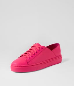 OSKHER HOT PINK PINK SOLE LEATHER