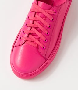 OSKHER HOT PINK PINK SOLE LEATHER