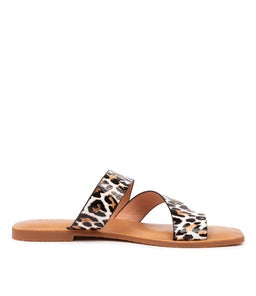 ENTONY MO OCELOT PRINT LEATHER