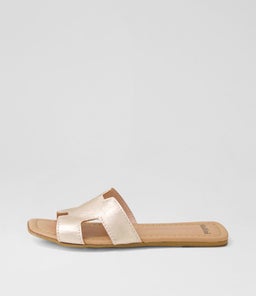 LEAMON MO ROSE GOLD LEATHER