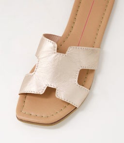 LEAMON MO ROSE GOLD LEATHER
