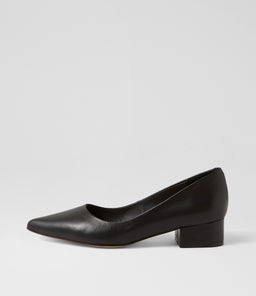 THEGO MO BLACK LEATHER