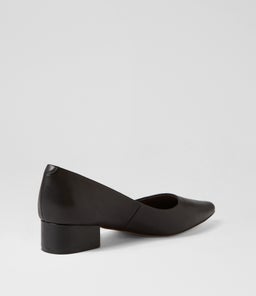 THEGO MO BLACK LEATHER