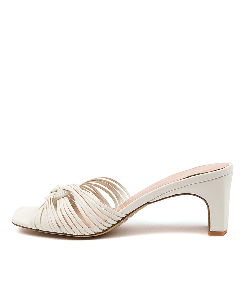 Buy Mollini Heavenish Mo White Sandals online with free shipping