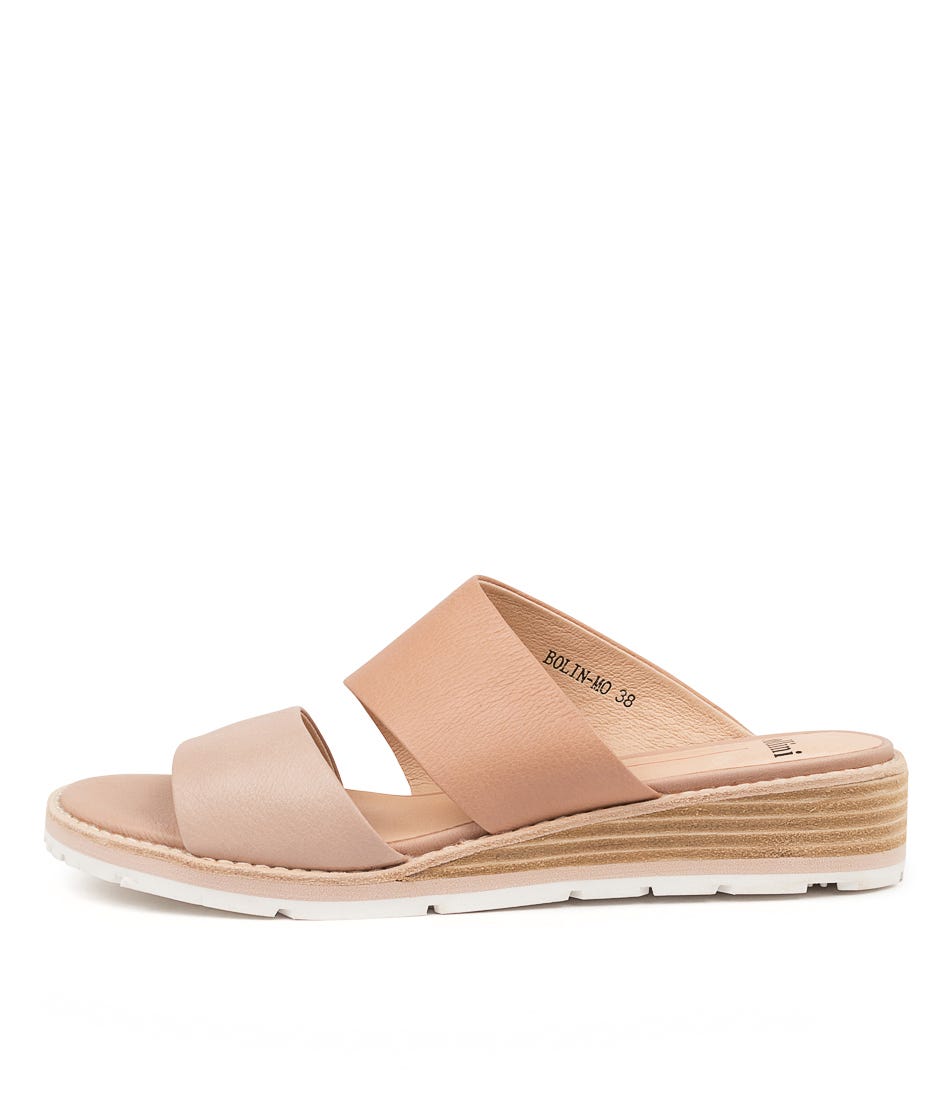 Buy Mollini Bolin Mo Nude Dk Nude Heeled Sandals online with free shipping
