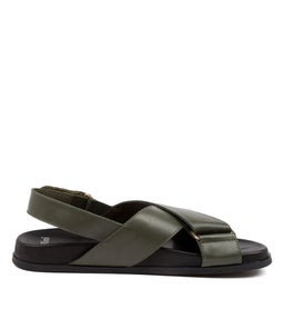 HAYLOW MO OLIVE BLACK SOLE LEATHER