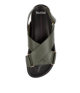 HAYLOW MO OLIVE BLACK SOLE LEATHER