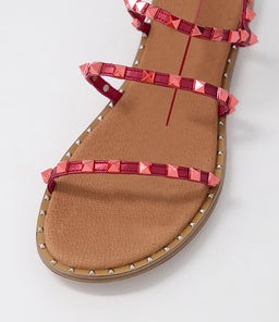 LAYORA MO GUAVA METALLIC LEATHER STUD