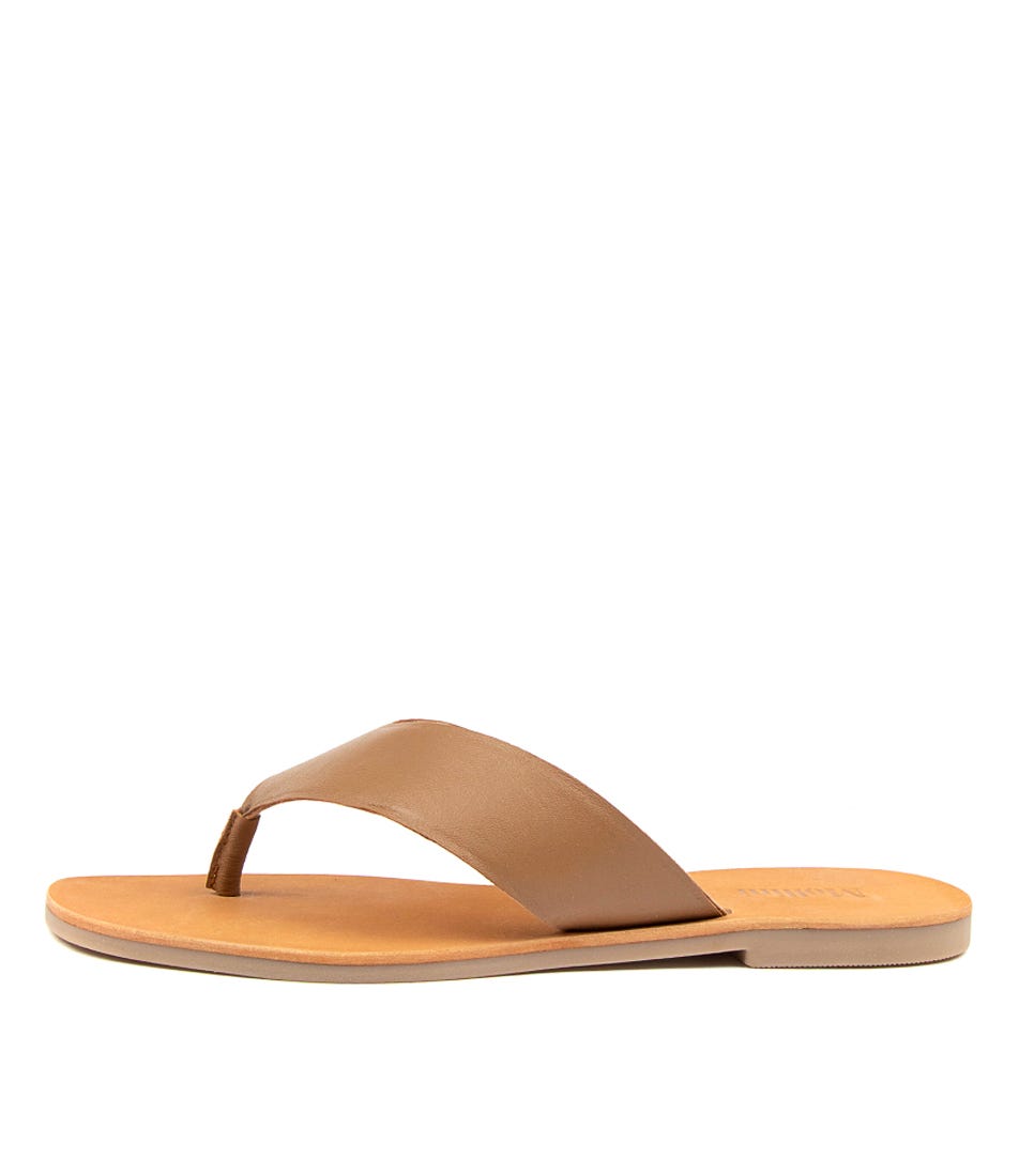 Buy Mollini Summa Mo Tan Flat Sandals online with free shipping