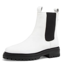 APEACE MO WHITE LEATHER