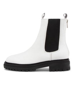 APEACE MO WHITE LEATHER