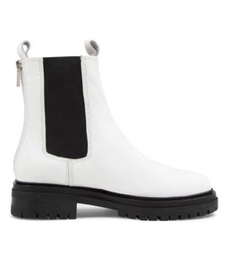 APEACE MO WHITE LEATHER