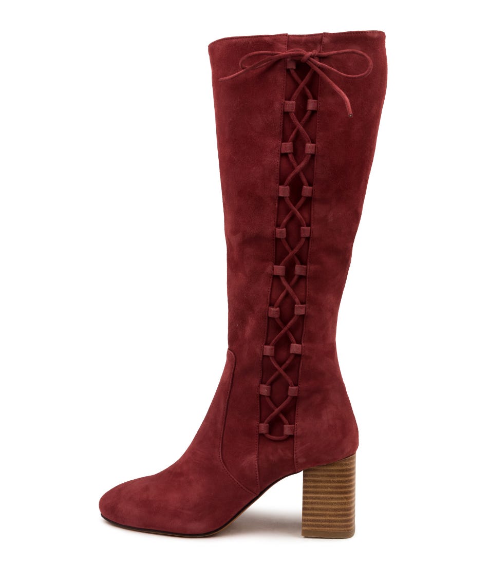 Buy Mollini Spells Mo Dk Rose Long Boots online with free shipping