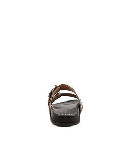 HEIRE MO BLACK SILVER LEATHER