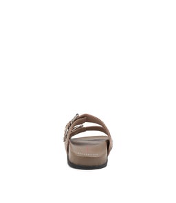 HEIRE MO TAUPE SILVER SUEDE
