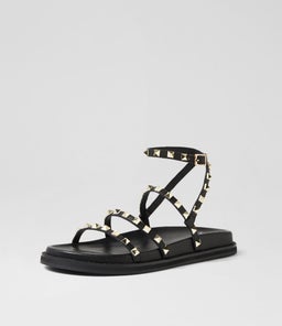 HAYLORA MO BLACK GOLD LEATHER