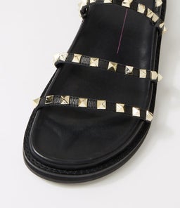 HAYLORA MO BLACK GOLD LEATHER