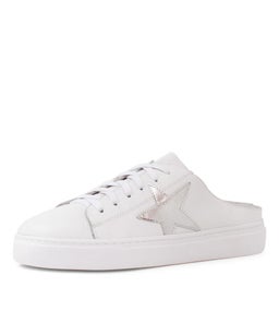 OTODAY MO WHITE SILVER LEATHER