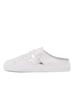 OTODAY MO WHITE SILVER LEATHER