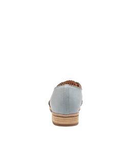 QWIKLEE MO LT DENIM LEATHER