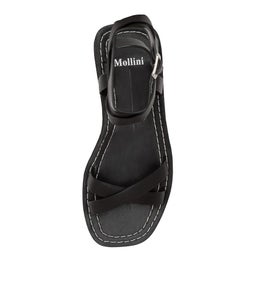RARMA MO BLACK BLACK SOLE LEATHER