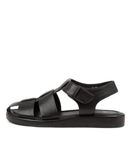 REMEMBA MO BLACK BLACK SOLE LEATHER