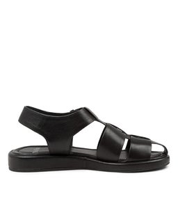 REMEMBA MO BLACK BLACK SOLE LEATHER