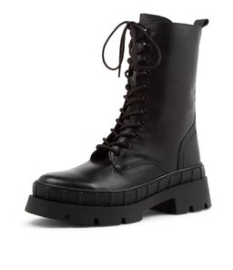 NENDO MO BLACK BLACK SOLE LEATHER