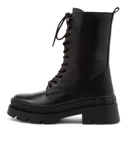 NENDO MO BLACK BLACK SOLE LEATHER