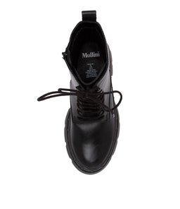 NENDO MO BLACK BLACK SOLE LEATHER