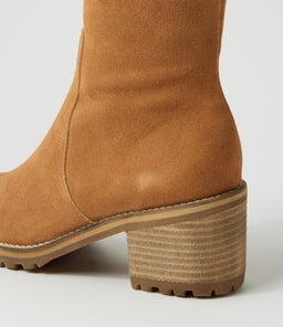 BALT MO TAN NATURAL HEEL SUEDE