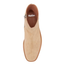 BELLIREY MO CAMEL NATURAL HEEL SUEDE