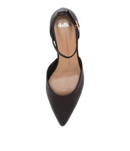 CUSHLA MO BLACK LEATHER