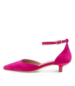 CUSHLA MO FUCHSIA SUEDE