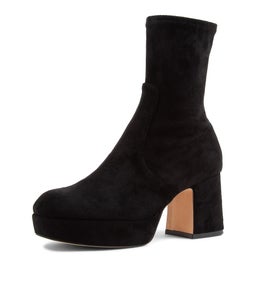 OTTO MO BLACK STRETCH MICROSUEDE