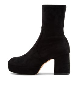 OTTO MO BLACK STRETCH MICROSUEDE