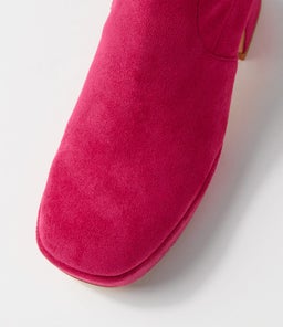 OTTO MO MAGENTA STRETCH MICROSUEDE