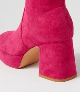 OTTO MO MAGENTA STRETCH MICROSUEDE