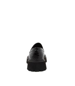 SIA MO BLACK CROC LEATHER