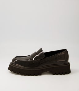SIA MO BLACK PATENT LEATHER
