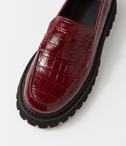 SIA MO WINE CROC LEATHER