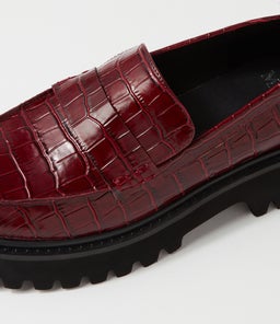 SIA MO WINE CROC LEATHER