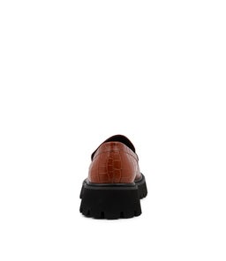 SIA MO DK TAN CROC LEATHER