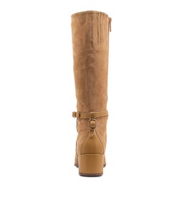 SATE MO CAMEL SUEDE LEATHER