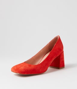 TED MO ORANGE SUEDE