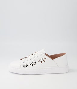 OBERT MO WHITE LEATHER