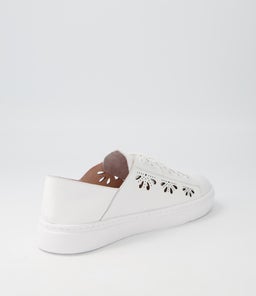 OBERT MO WHITE LEATHER