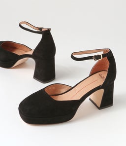 NEST MO BLACK SUEDE
