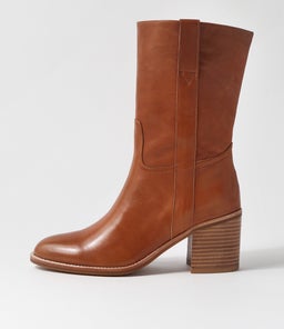 CHELSI MO TAN NATURAL HEEL LEATHER